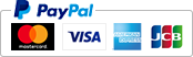 ペイパルクレジット決済:マスターカード・VISA・アメリカンエキスプレス・JCB